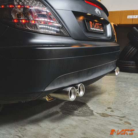 MARS Dual Outlet Twin Muffler Exhaust for Mercedes - Benz SLK R171 - Mars Performance