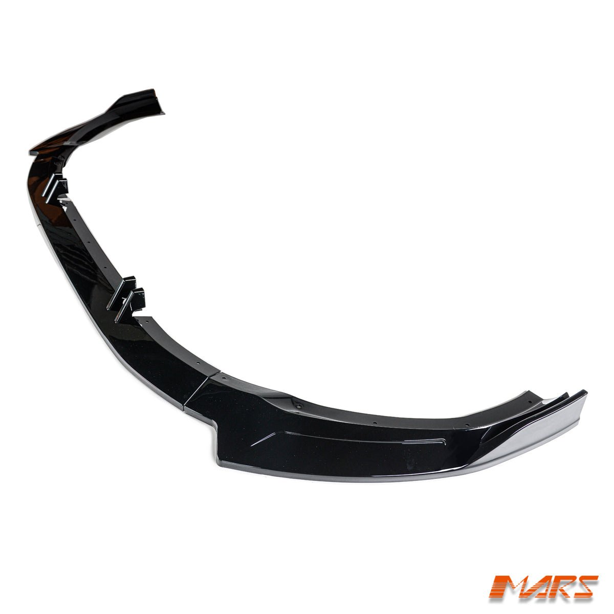 MARS Gloss Black Front Bumper Bar Lip Spoiler Bodykit for AUDI B9 S4 & A4 S - line Sedan Avant 2020 - 2024 - Mars Performance