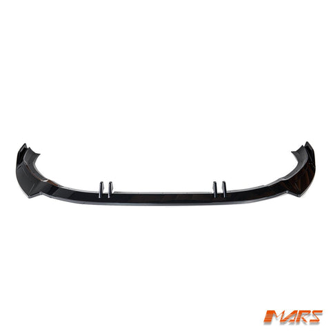 MARS Gloss Black Front Bumper Bar Lip Spoiler Bodykit for AUDI B9 S4 & A4 S - line Sedan Avant 2020 - 2024 - Mars Performance