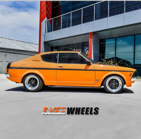 MARS JDM MP - 30 16x9 Inch Gloss Black with Polished Deep Dish Alloy Wheels Rims - Mars Performance
