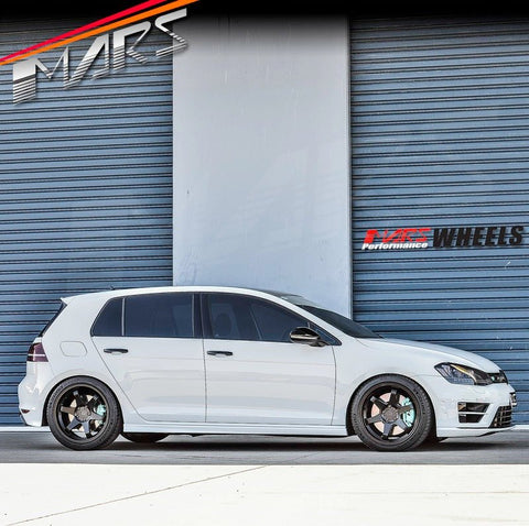 MARS JDM MP - 37 18 Inch Matt Black JDM Concave Stag Alloy Wheels Rims - Mars Performance