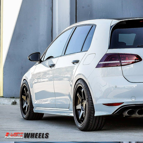 MARS JDM MP - 37 18 Inch Matt Black JDM Concave Stag Alloy Wheels Rims - Mars Performance