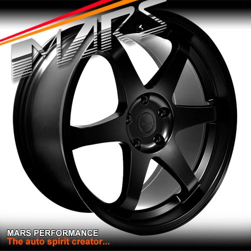 MARS JDM MP - 37 20 Inch JDM Matt Black Stag Concave Alloy Wheels Rims - Mars Performance