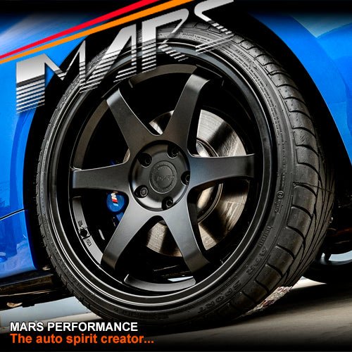 MARS JDM MP - 37 20 Inch JDM Matt Black Stag Concave Alloy Wheels Rims - Mars Performance