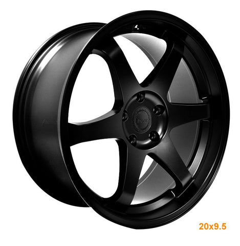 MARS JDM MP - 37 20 Inch JDM Matt Black Stag Concave Alloy Wheels Rims - Mars Performance