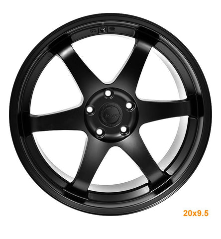 MARS JDM MP - 37 20 Inch JDM Matt Black Stag Concave Alloy Wheels Rims - Mars Performance