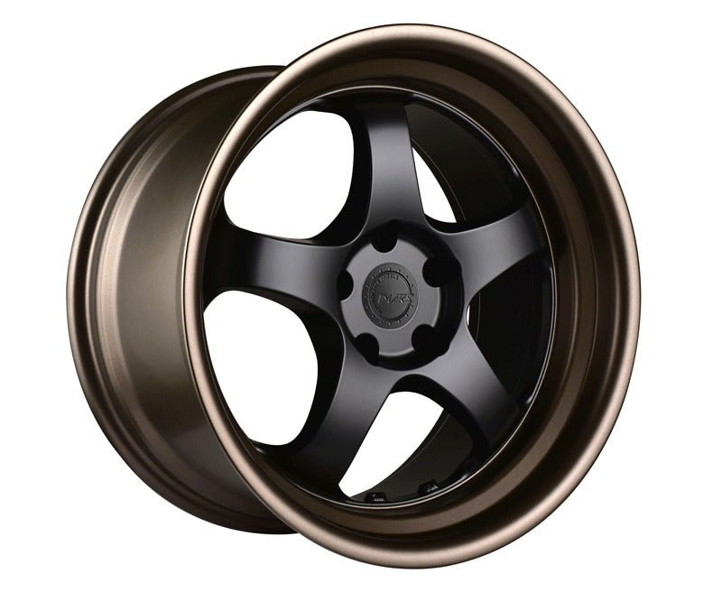 MARS JDM MP - S1 18 Inch Matt black Face with deep Matt bronze dish Alloy Wheels Rims - Mars Performance