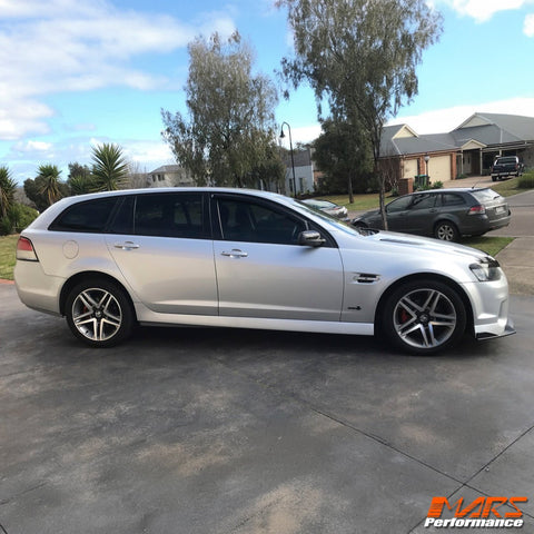 MARS Matt Black Front Bumper Bar Lip Spoiler for Holden Commodore VE Series 2 VE SS SS - V SV6 BodyKit - Mars Performance