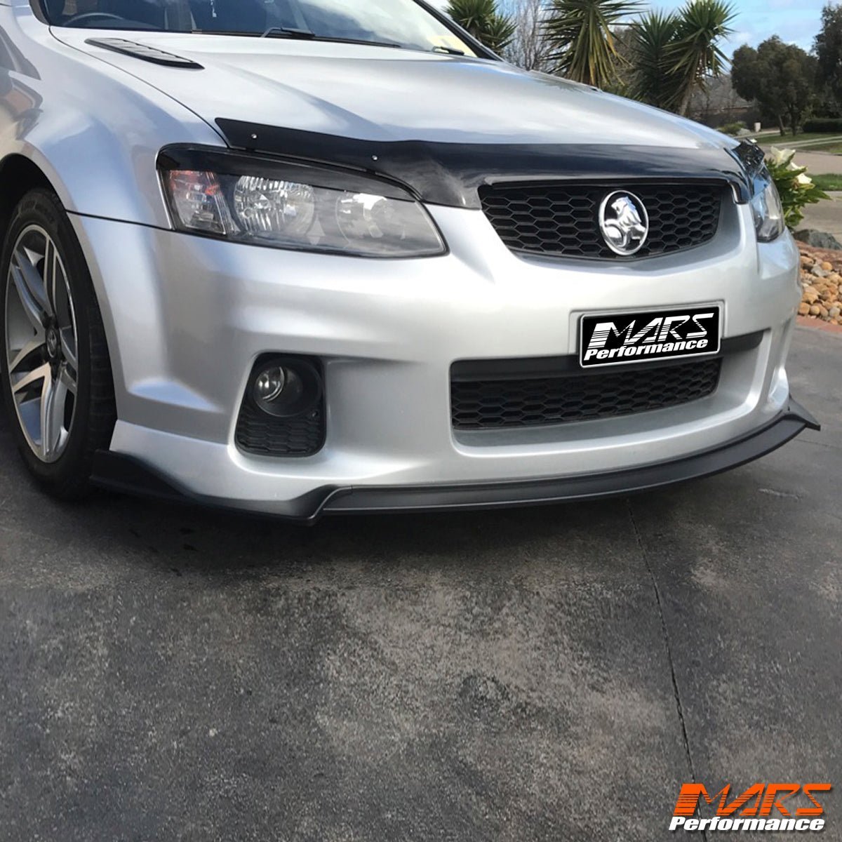 MARS Matt Black Front Bumper Bar Lip Spoiler for Holden Commodore VE Series 2 VE SS SS - V SV6 BodyKit - Mars Performance