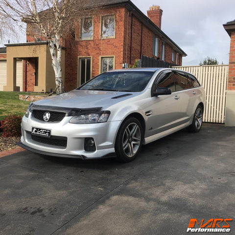 MARS Matt Black Front Bumper Bar Lip Spoiler for Holden Commodore VE Series 2 VE SS SS - V SV6 BodyKit - Mars Performance