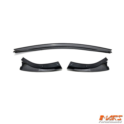 MARS Matt Black Front Bumper Bar Lip Spoiler for Holden Commodore VE Series 2 VE SS SS - V SV6 BodyKit - Mars Performance