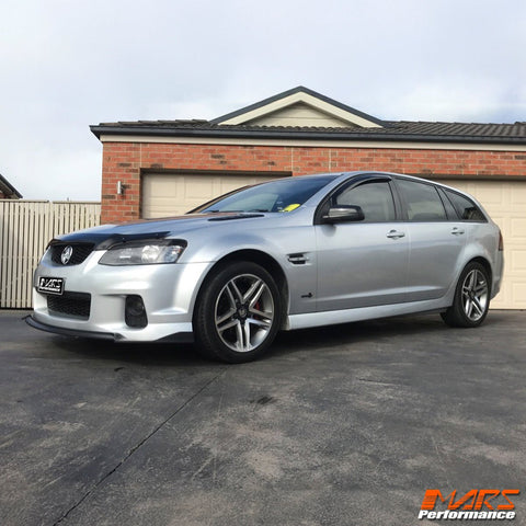 MARS Matt Black Front Bumper Bar Lip Spoiler for Holden Commodore VE Series 2 VE SS SS - V SV6 BodyKit - Mars Performance
