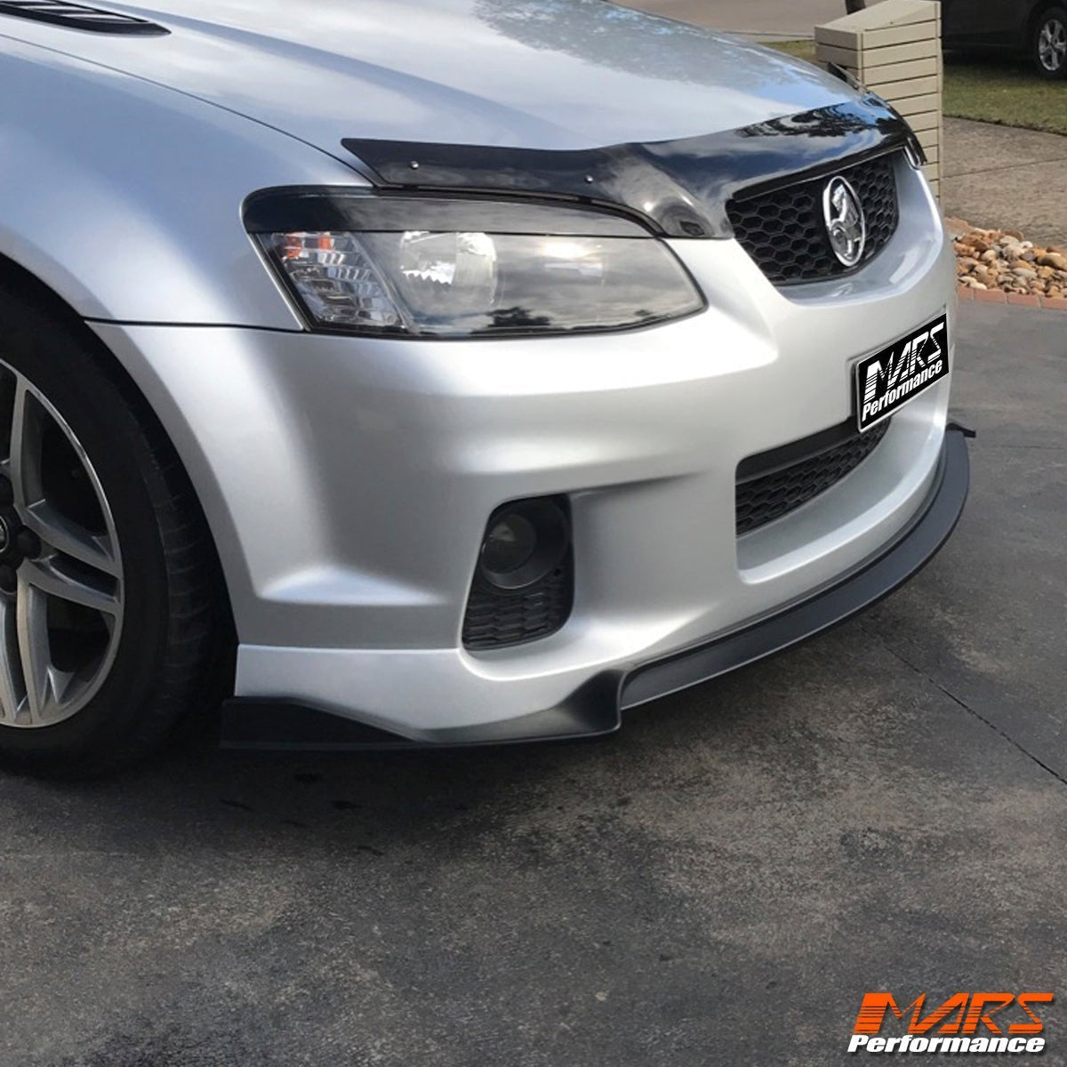 MARS Matt Black Front Bumper Bar Lip Spoiler for Holden Commodore VE Series 2 VE SS SS - V SV6 BodyKit - Mars Performance