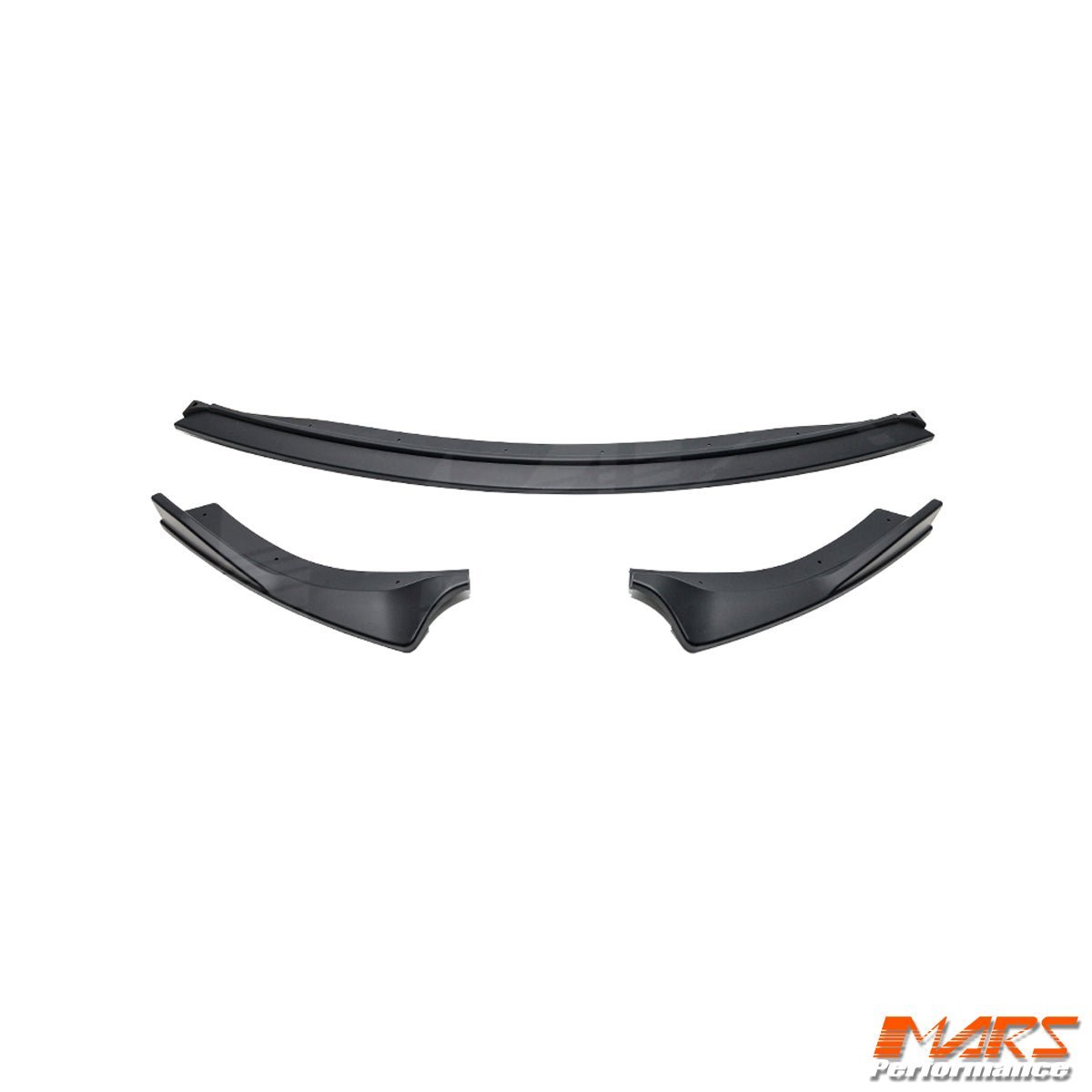 MARS Matt Black Front Bumper Bar Lip Spoiler for Holden Commodore VE Series 2 VE SS SS - V SV6 BodyKit - Mars Performance
