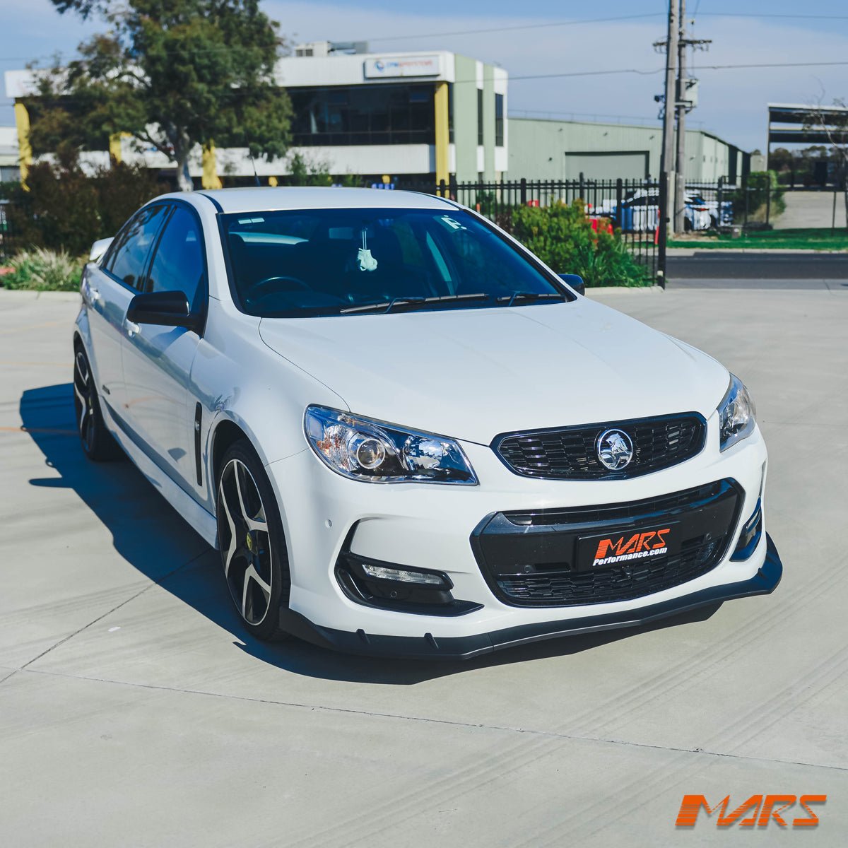 MARS Matt Black Front Bumper Bar Lip Spoiler for Holden Commodore VF Series 2 SS SS - V SV6 BodyKit - Mars Performance