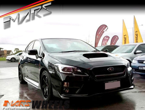 MARS MP - 37 18 inch JDM Stag Matt Black Alloy Wheels Rims 5 x 114.3 - Mars Performance