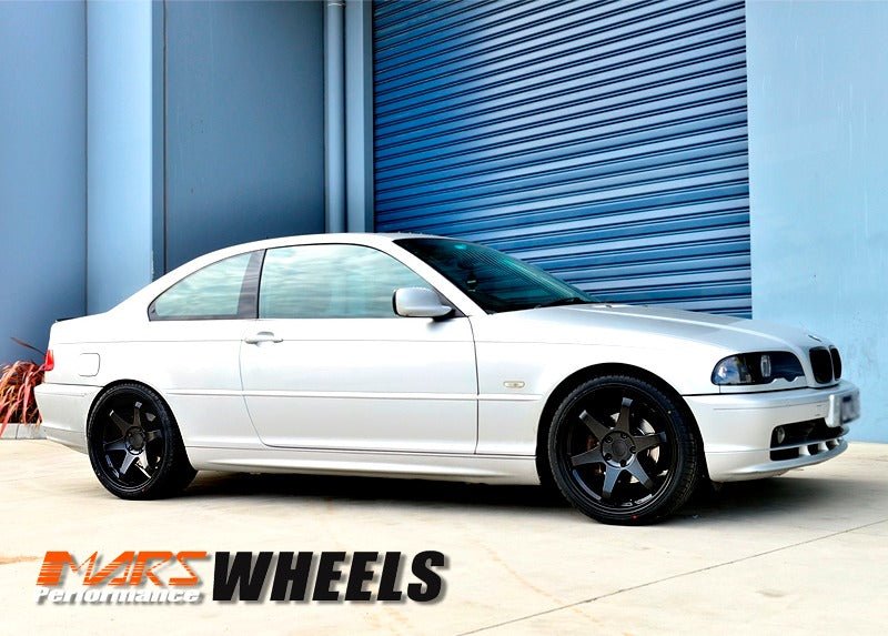MARS MP - 37 18 Inch Matt Black JDM Stag Alloy Wheels Rims 5 x 120 - Mars Performance