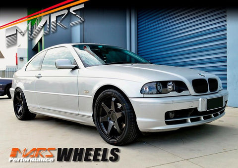 MARS MP - 37 18 Inch Matt Black JDM Stag Alloy Wheels Rims 5 x 120 - Mars Performance