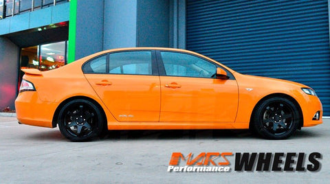 MARS MP - 37 4 x 19 JDM Matt Black Stag Alloy Wheels Rims 5 x 114.3 - Mars Performance