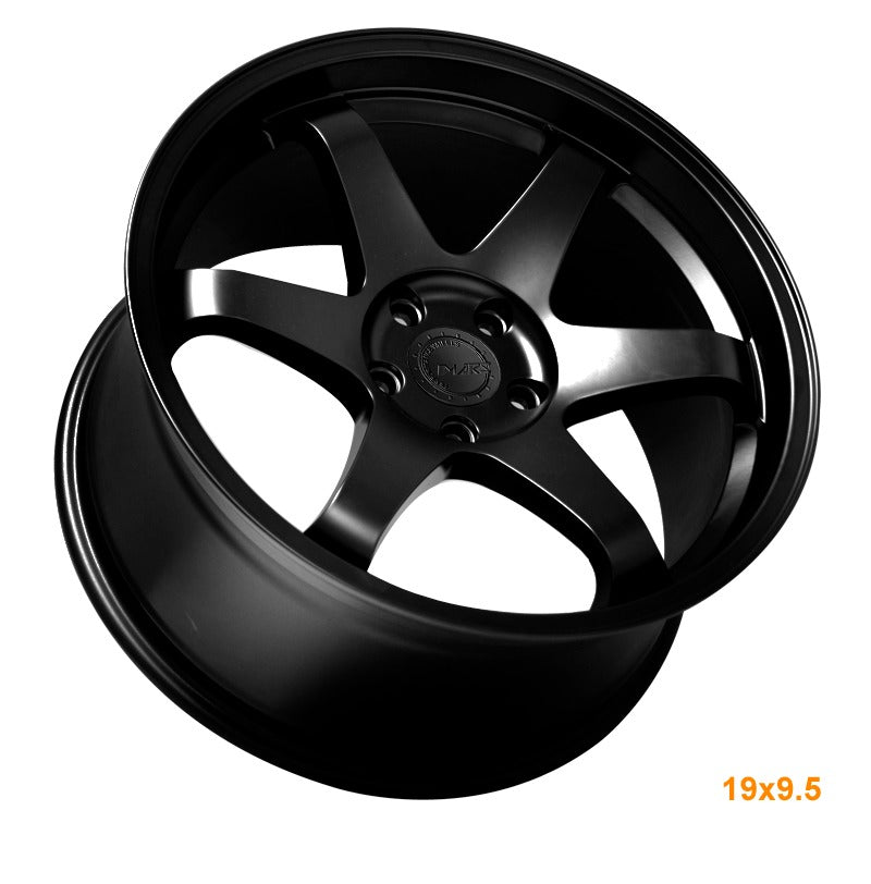 MARS MP - 37 4 x 19 JDM Matt Black Stag Alloy Wheels Rims 5 x 114.3 - Mars Performance