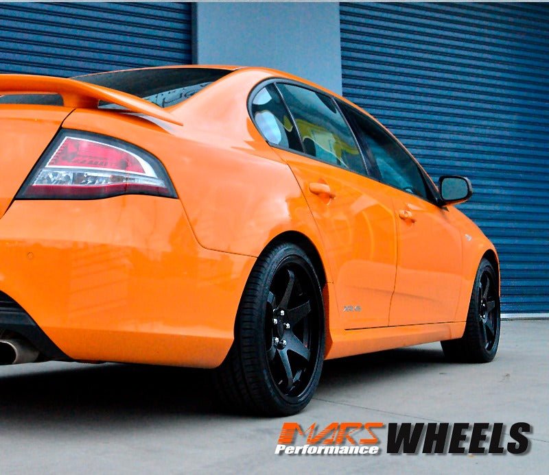 MARS MP - 37 4 x 19 JDM Matt Black Stag Alloy Wheels Rims 5 x 114.3 - Mars Performance