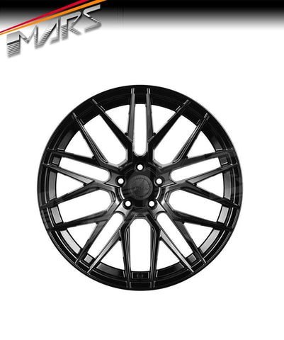 MARS MP - J2 Gloss Black 4x 20 Inch Concave Stag Alloy Wheels Rims 5x112 - Mars Performance
