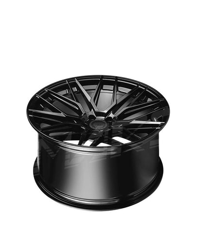 MARS MP - J2 Gloss Black 4x 20 Inch Concave Stag Alloy Wheels Rims 5x112 - Mars Performance