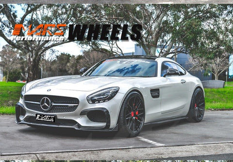 MARS MP - J2 Gloss Black 4x 20 Inch Concave Stag Alloy Wheels Rims 5x112 - Mars Performance