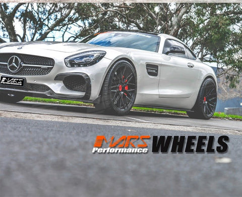 MARS MP - J2 Gloss Black 4x 20 Inch Concave Stag Alloy Wheels Rims 5x112 - Mars Performance