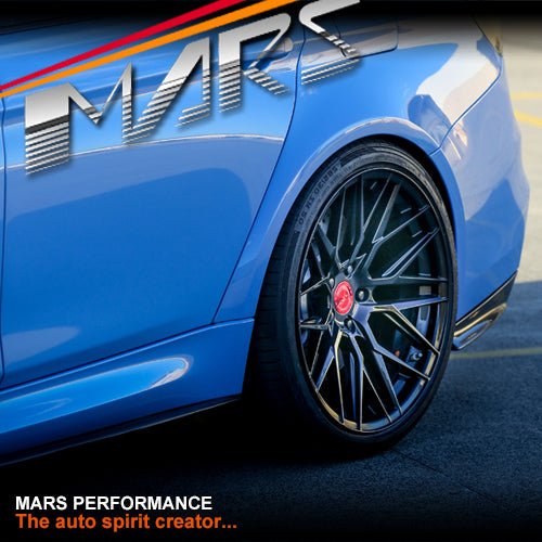 MARS MP - J2 Gloss Black 4x 20 Inch Concave Stag Alloy Wheels Rims 5x120 - Mars Performance