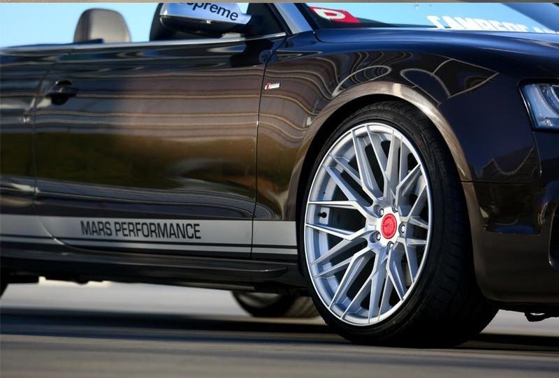 MARS MP - J2 Machined Silver 4x 20 Inch Concave Stag Alloy Wheels Rims 5x114.3 - Mars Performance