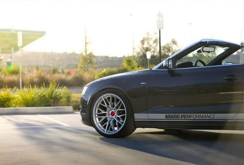 MARS MP - J2 Machined Silver 4x 20 Inch Concave Stag Alloy Wheels Rims 5x114.3 - Mars Performance