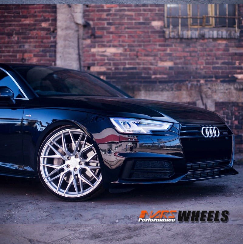MARS MP - J2 Machined Silver 4x 20 Inch Concave Stag Alloy Wheels Rims 5x120 - Mars Performance
