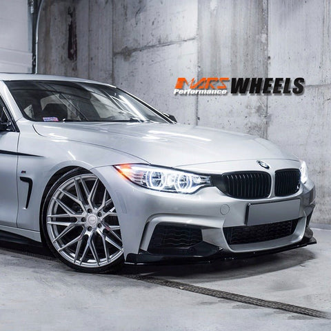 MARS MP - J2 Machined Silver 4x 20 Inch Concave Stag Alloy Wheels Rims 5x120 - Mars Performance