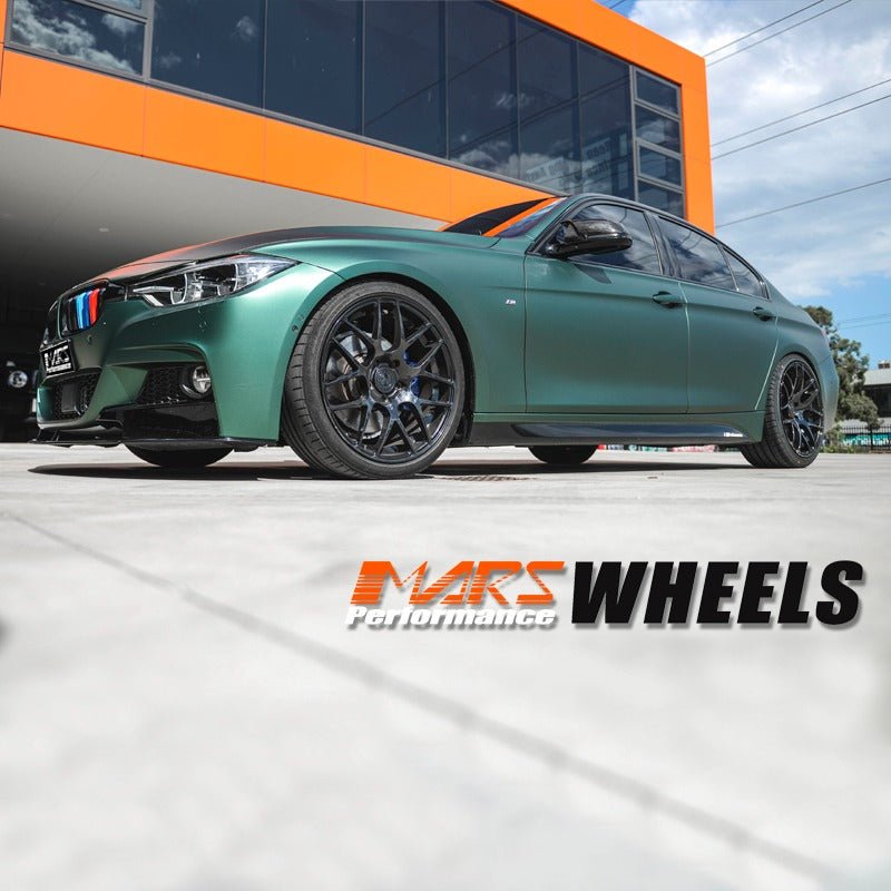 MARS MP - JL Gloss Black 19 inch Concave Stag Alloy Wheels Rims 5x120 - Mars Performance