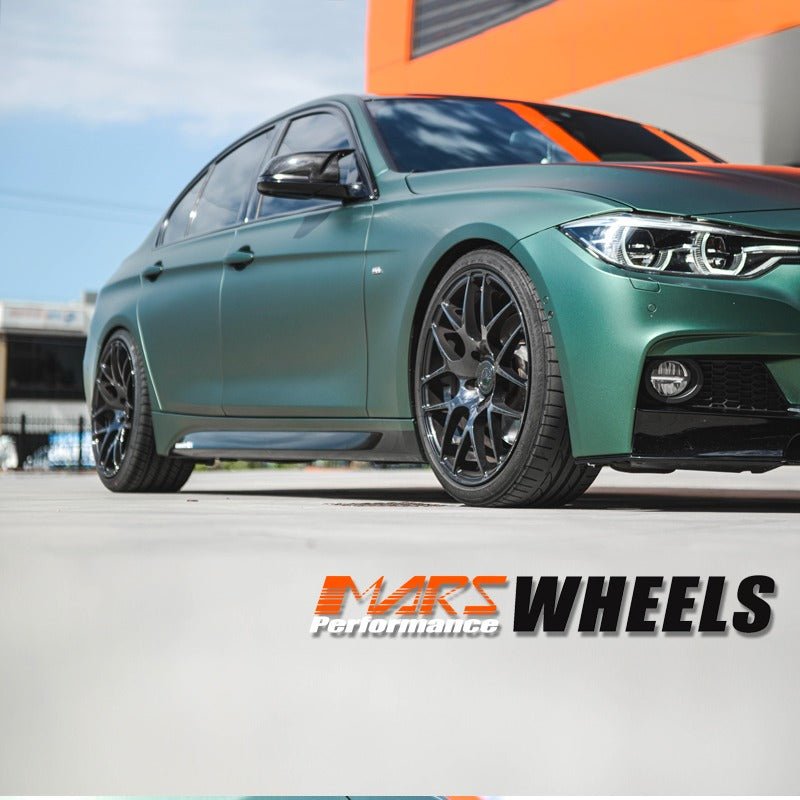 MARS MP - JL Gloss Black 19 inch Concave Stag Alloy Wheels Rims 5x120 - Mars Performance