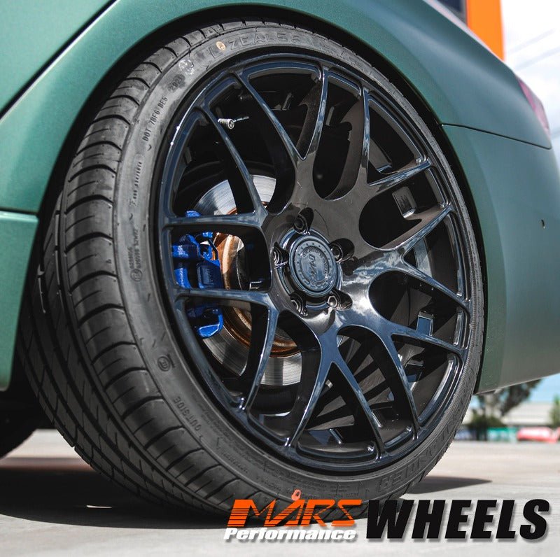 MARS MP - JL Gloss Black 19 inch Concave Stag Alloy Wheels Rims 5x120 - Mars Performance