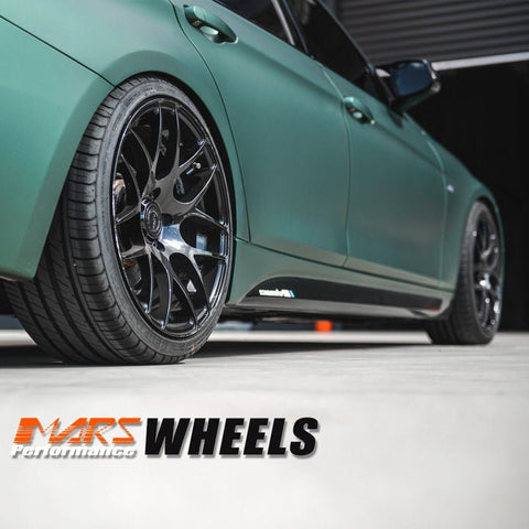 MARS MP - JL Gloss Black 19 inch Concave Stag Alloy Wheels Rims 5x120 - Mars Performance
