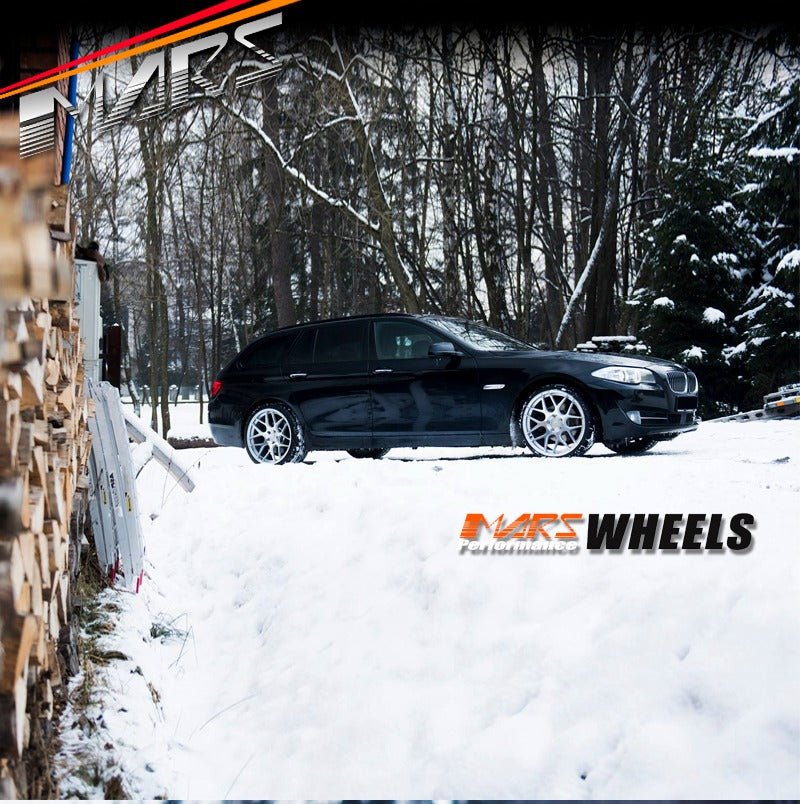 MARS MP - JW Hyper Silver 20 inch Concave Stag Alloy Wheels Rims 5x114.3 - Mars Performance