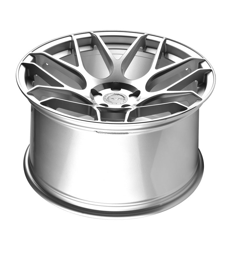 MARS MP - JW Hyper Silver 20 inch Concave Stag Alloy Wheels Rims 5x120 - Mars Performance