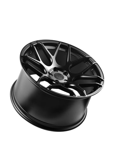 MARS MP - JW Matt Black 20 inch Concave Stag Alloy Wheels Rims 5x114.3 - Mars Performance