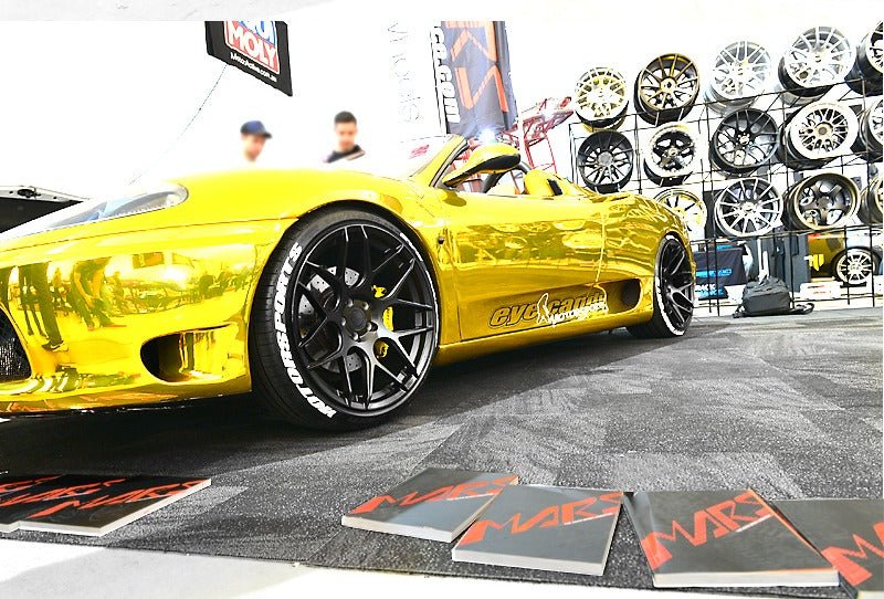 MARS MP - JW Matt Black 20 inch Concave Stag Alloy Wheels Rims 5x114.3 - Mars Performance