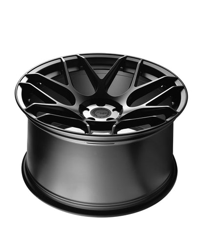 MARS MP - JW Matt Black 20 inch Concave Stag Alloy Wheels Rims 5x114.3 - Mars Performance