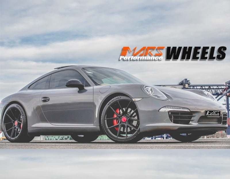 MARS MP - K2 Gloss Black 4x 20 Inch Concave Stag Alloy Wheels Rims 5x120 - Mars Performance