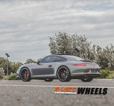 MARS MP - K2 Gloss Black 4x 20 Inch Concave Stag Alloy Wheels Rims 5x120 - Mars Performance