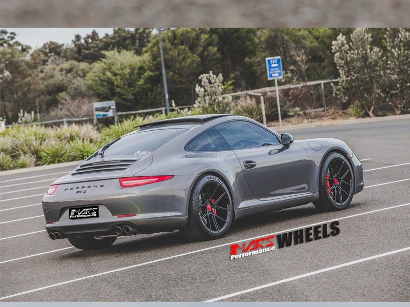 MARS MP - K2 Gloss Black 4x 20 Inch Concave Stag Alloy Wheels Rims 5x120 - Mars Performance