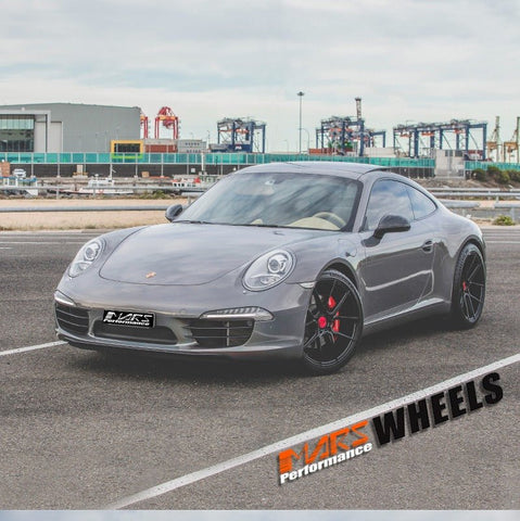 MARS MP - K2 Gloss Black 4x 20 Inch Concave Stag Alloy Wheels Rims 5x120 - Mars Performance