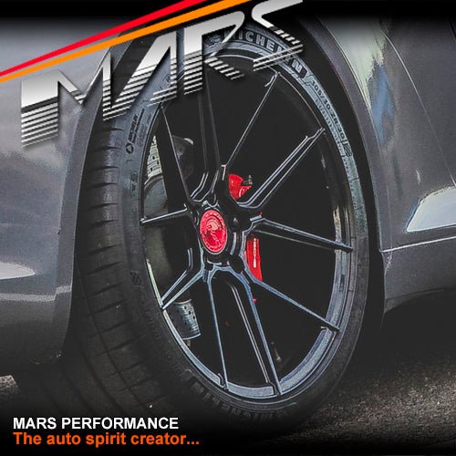 MARS MP - K2 Gloss Black 4x 20 Inch Concave Stag Alloy Wheels Rims 5x120 - Mars Performance