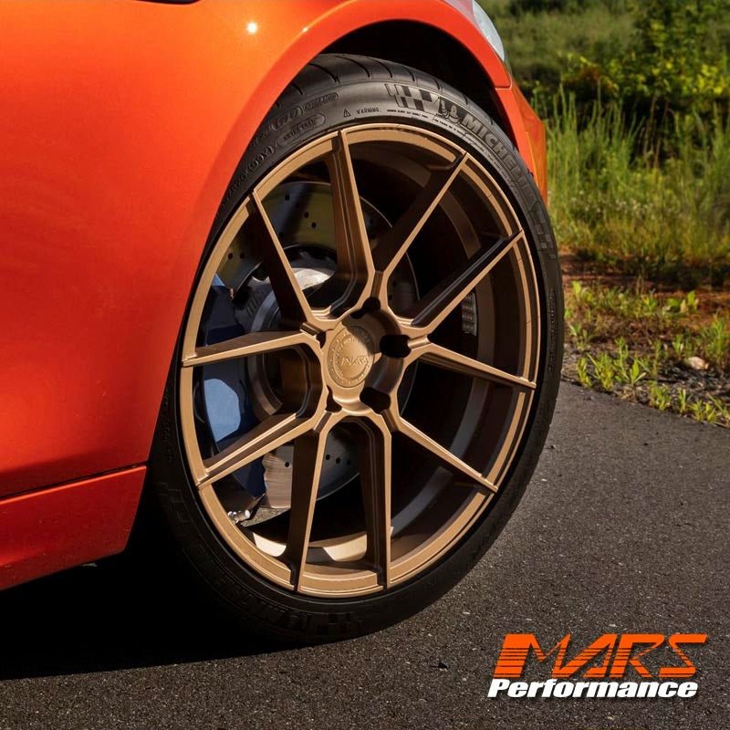 MARS MP - K2 Matt Bronze 20 Inch Concave Stag Alloy Wheels Rims - Mars Performance