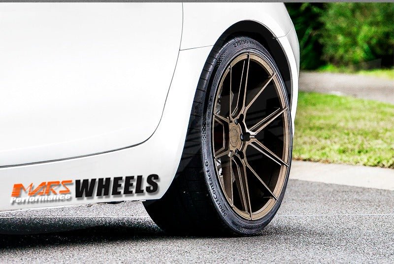 MARS MP - K2 Matt Bronze 20 Inch Concave Stag Alloy Wheels Rims - Mars Performance